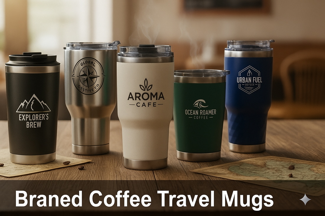 30 Branded Coffee Travel Mug Ideas for Businesses & Gifts