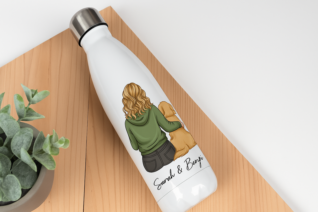Personalised Dog Water Bottle – The Ultimate Gift for Dog Lovers