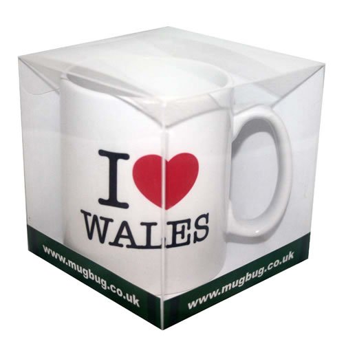 I love Wales mug in its gift box