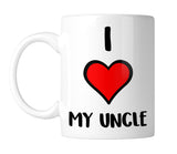 I Love My Uncle 11 oz. Mug (1 Mug)