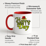 Happy Father’s Day Mug – 2025 Multi-Colour Handle Coffee Cup