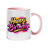 Happy Birthday Colour Mug – Fun & Vibrant Gift Cup for Loved Ones