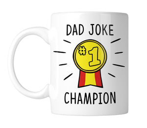 Dad Joke Champion #1 11 oz. Mug (1 Mug)