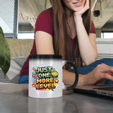 Just One More Level’ Heat Reveal Magic Mug – Heart &amp; Star Gamer Cup!