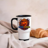 Excudo Trade LTD The Ashes Cricket England Vs Australia Fiery Sports Rivalry Travel Mug Gym Office Leakproof Hot Cold Drink Water Tumbler Portable