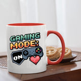 Gaming Mode ON Mug – Retro Controller Coffee Cup for Gamers, Geeks & Streamers