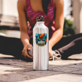 Excudo Trade LTD The Ashes Cricket Australia vs England Fiery Sports Rivalry Leakproof Stainless Steel Water Bottle ot & Cold Drinks Fan Gift Gym Travel Match Days