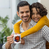 Excudo Trade LTD The Ashes Mug Cricket England Vs Australia Fiery Match Design White Ceramic Coffee Cup for Fans Gift Sports Lovers Home Office