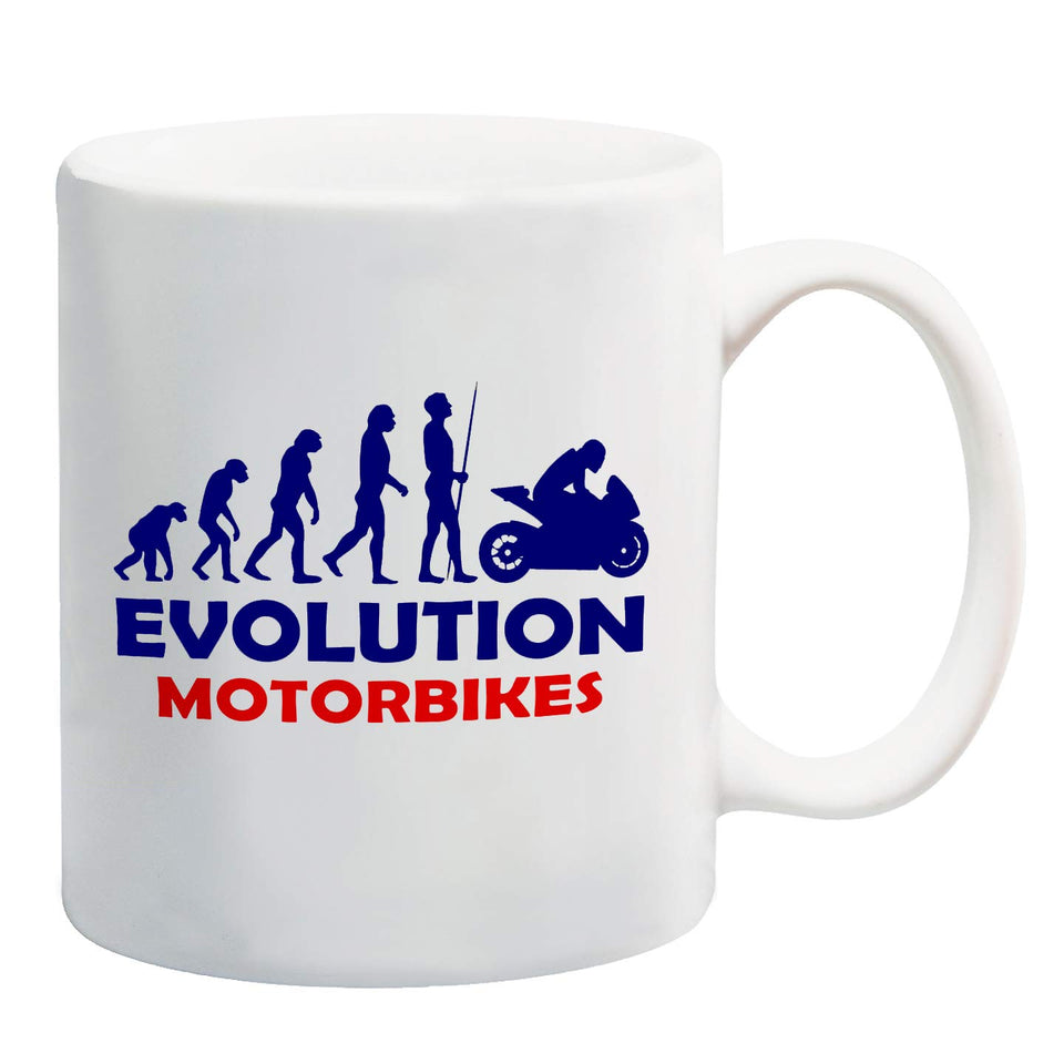 Evolution Motorbikes Mug Ideal Gift Present for Biking Fans Gift