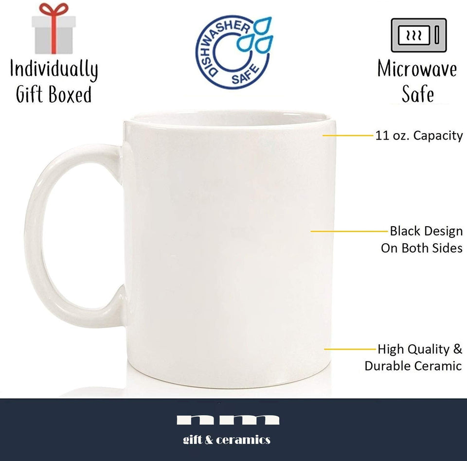 Lion to My Dear Son-in-Law Mug - Gift from Mother-in-Law - Gorgeous Daughter Funny Coffee Cup - White