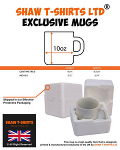Wee On The Rival's Shirt | Football Fan Rivalry Mugs | Great Funny Gift for a Football Supporter Present Coffee Tea Mug Cup (Leicester V Derby County) WE13