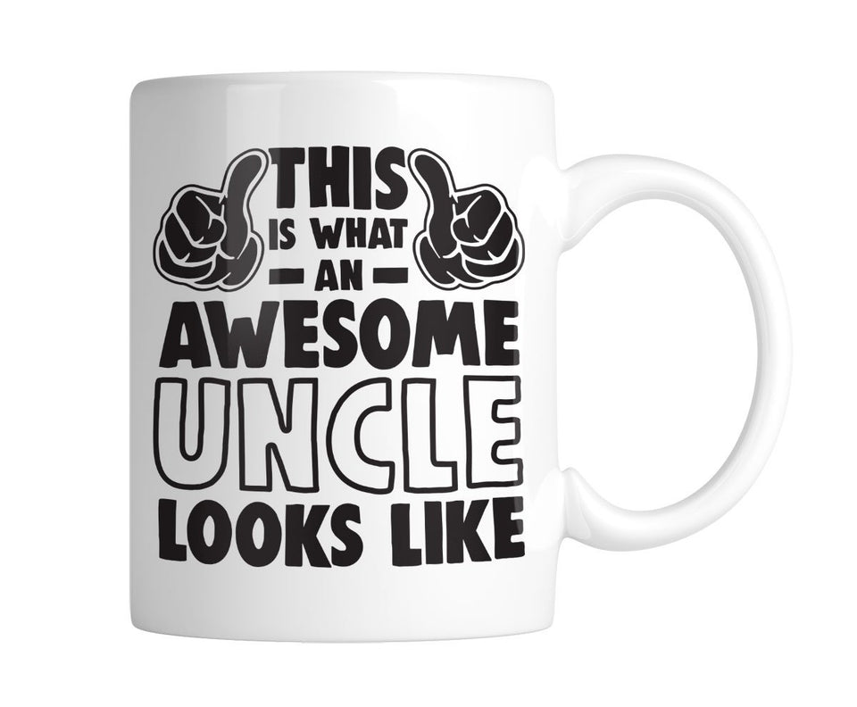 This is What an Awesome Uncle Looks Like 11 oz. Mug (1 Mug)