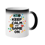 Heat-Sensitive Color-Changing Magic Mug Ceramic Coffee Cup for Hot Drinks Gifting