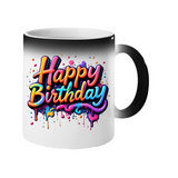 Best 2025 Happy Birthday Magic Mug – Heat Reveal Color Changing Gift