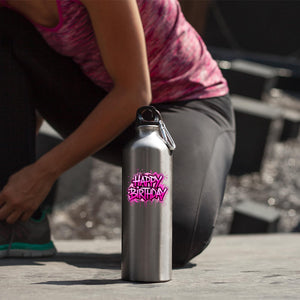 Happy Birthday Water Bottle Gift for Him or Her motivational Leakproof Reusable Sports Fun Hydration Present for Friends Kids Boyfriend Mom Dad Drink