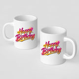 Happy Birthday Mug Design Cup Funny Printed Birthday Gift for Funny Birthday Present for Him Her Friends Family Couple Surprise Dad Coffee