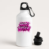 Happy Birthday Water Bottle Gift for Him or Her motivational Leakproof Reusable Sports Fun Hydration Present for Friends Kids Boyfriend Mom Dad Drink