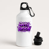 Happy Birthday Water Bottle Gift for Him or Her Leakproof Washable Sports Fun Hydration Birthday Present for Friends Kids Boyfriend Mom Dad Drink Outsider