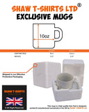 Wee On The Rival's Shirt | Football Fan Rivalry Mugs | Great Funny Gift for a Football Supporter Present Coffee Tea Mug Cup (Celtic V Rangers) WE07