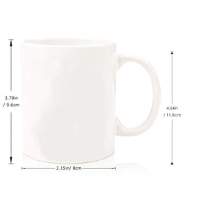 Lion to My Dear Son-in-Law Mug - Gift from Mother-in-Law - Gorgeous Daughter Funny Coffee Cup - White