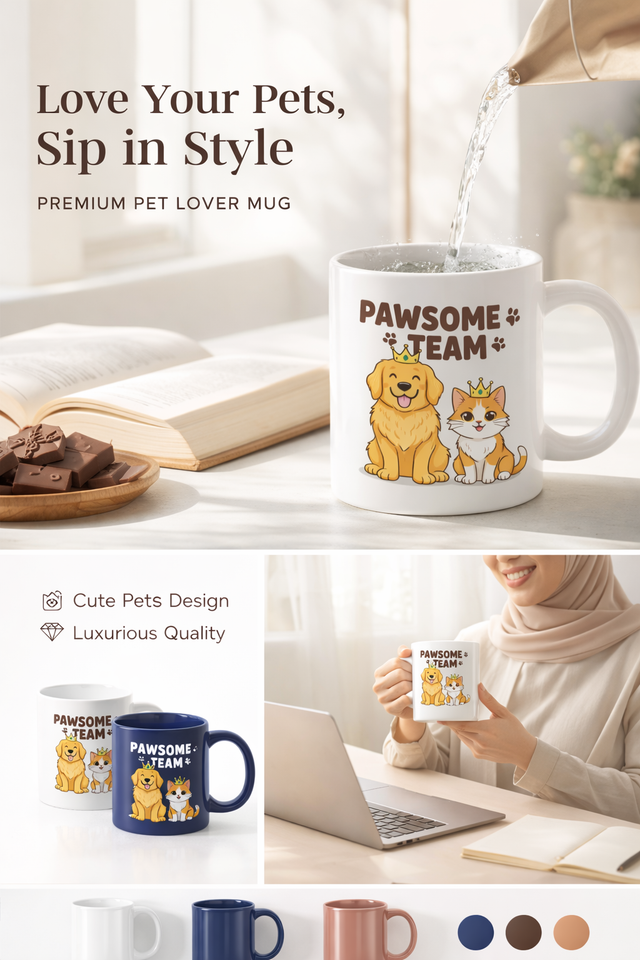 Excudo Trade LTD PET LOVER 2026 Collection, PAWSONE TEAM – Premium PET STORY.