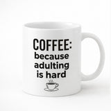 Excudo Trade LTD Office 2026 Collection, COFEE : Because Adulting is Hard – Premium Workday Companion