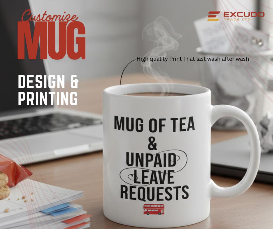 Mug of Tea & Unpaid Leave Requests on an office desk