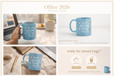 Excudo Trade LTD Office 2026 Collection, IS IT HOME TIME YET ?– Premium Workday Companion
