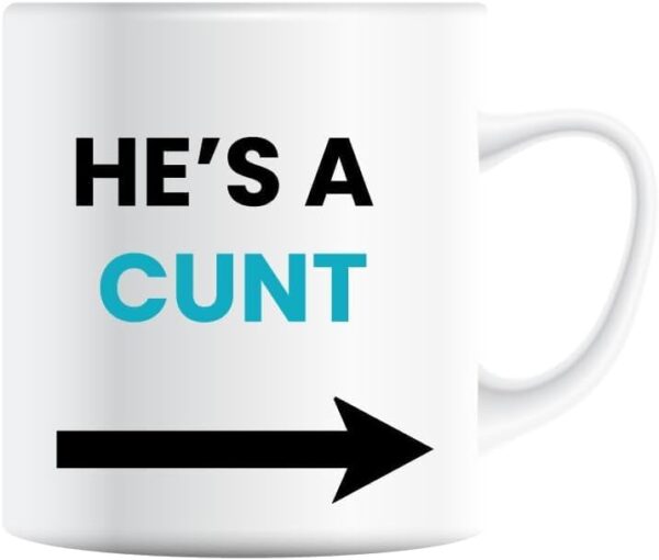 Couples Mug Funny Joke Gift, Anniversary, Birthday, Christmas, Wedding Present (He)