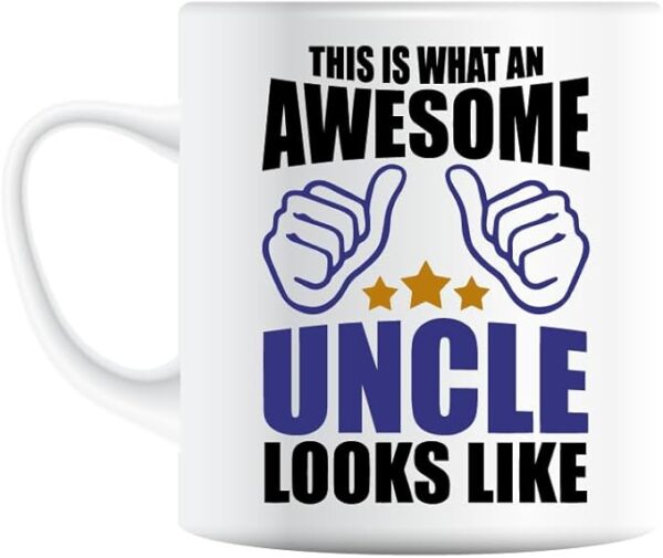 Awesome Uncle Mug ,Christmas  Parents Present (Uncle)